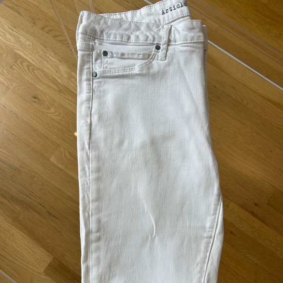Articles of Society White Stretch Skinny Jeans - Size 30 - Picture 8 of 8